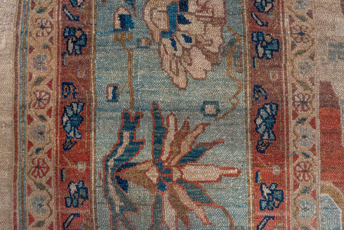 Vintage Bibikabad Area Rug (12' x 17')